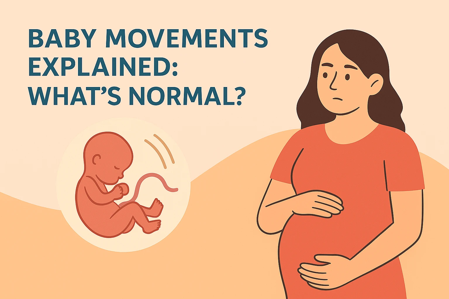 Baby Movements Explained: What’s Normal? (A Trimester-by-Trimester Guide)