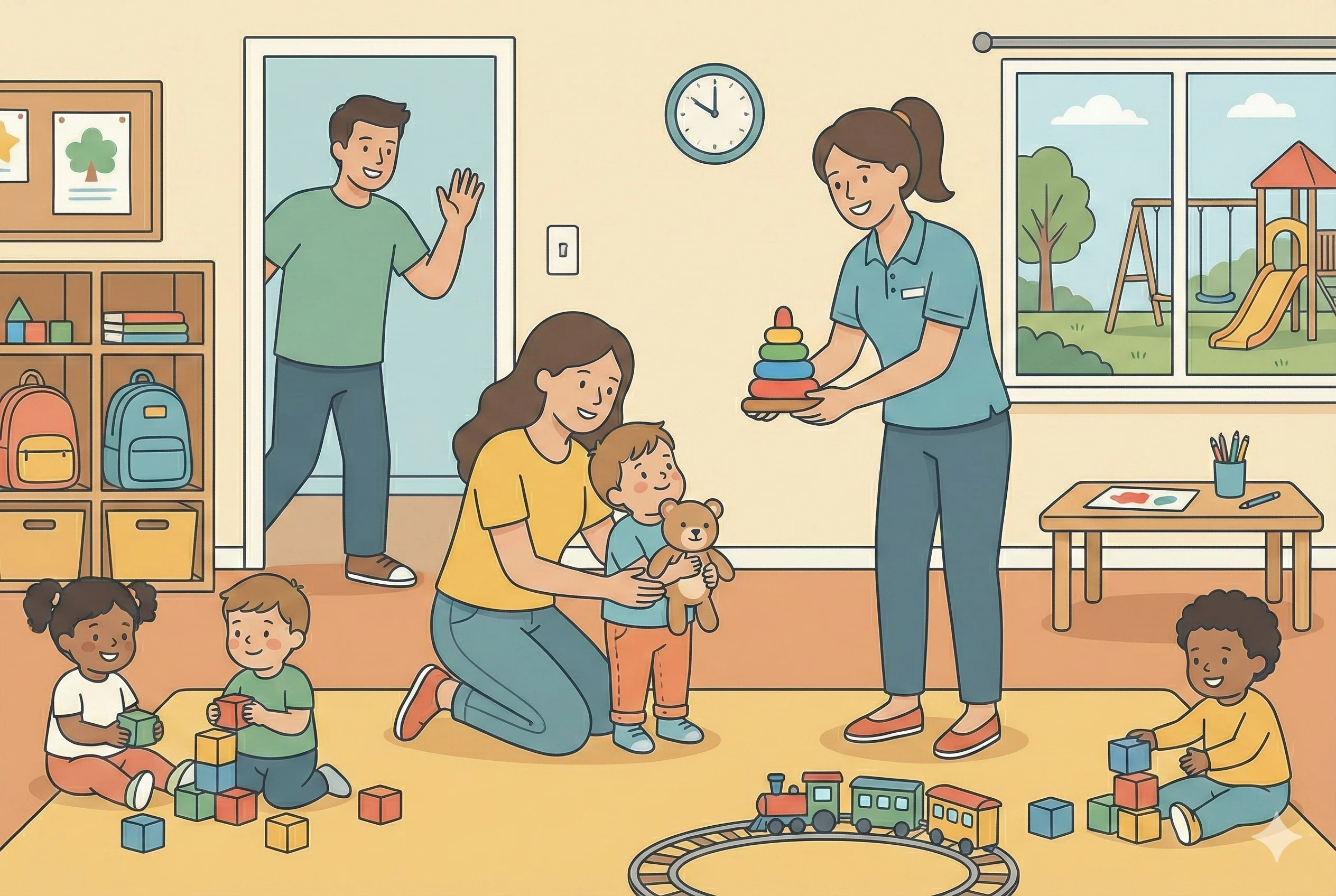 Daycare Adjustment: How to Help a Toddler Settle In