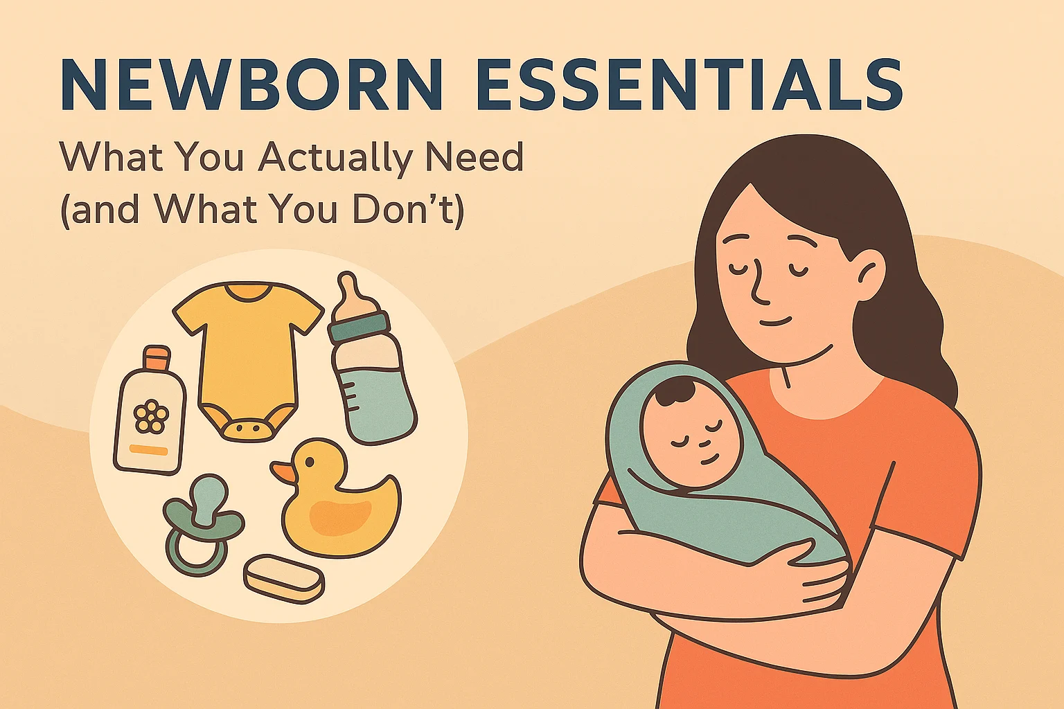 The Minimalist Newborn Checklist: What You Actually Need (and 10 Things You Don't)