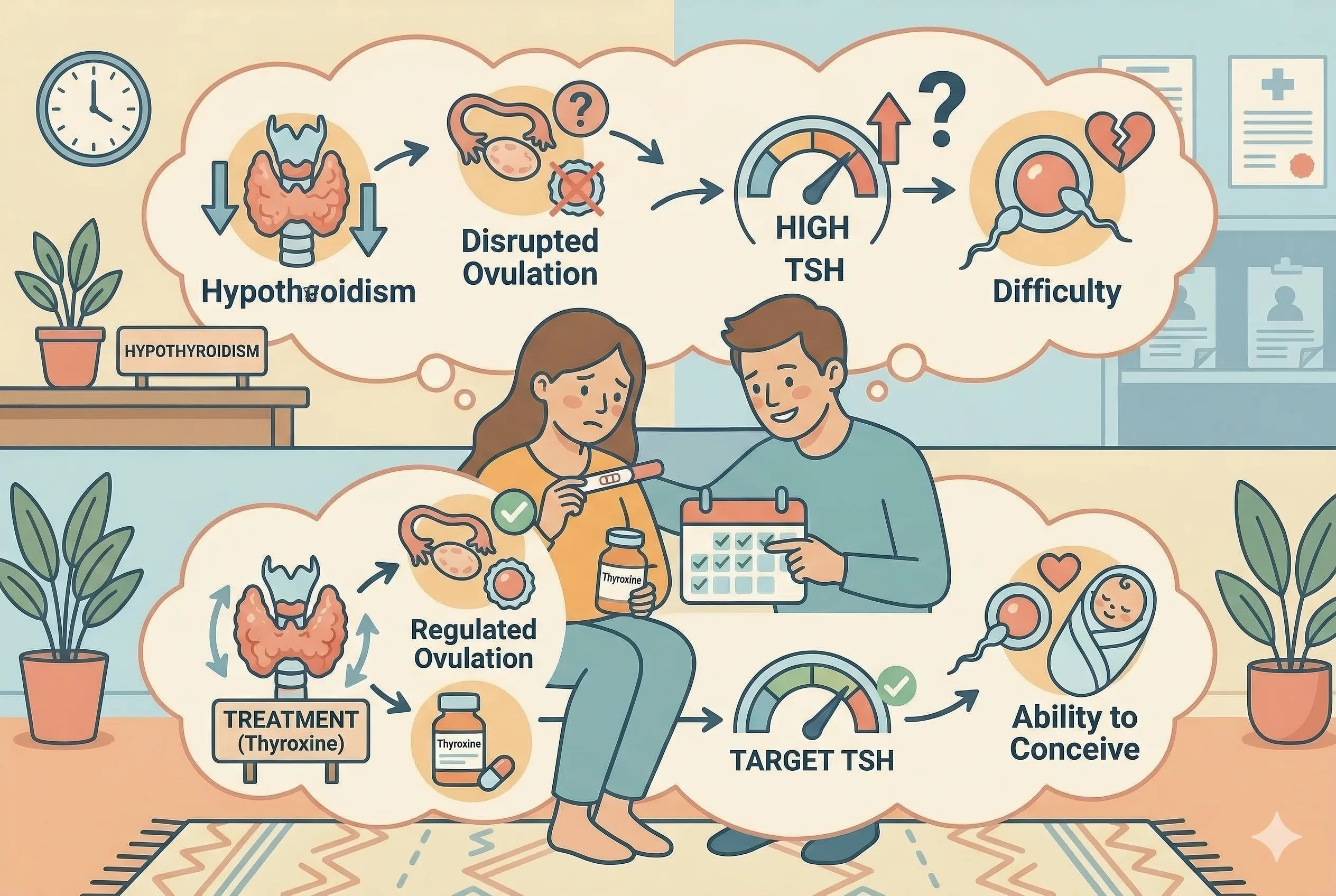 Thyroid & Fertility: Hypothyroidism Impact